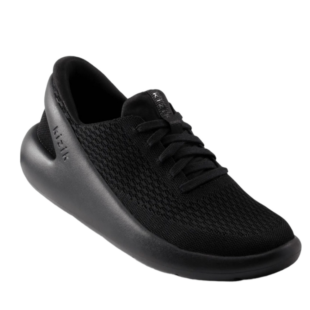Kizik Black Athletic Shoe